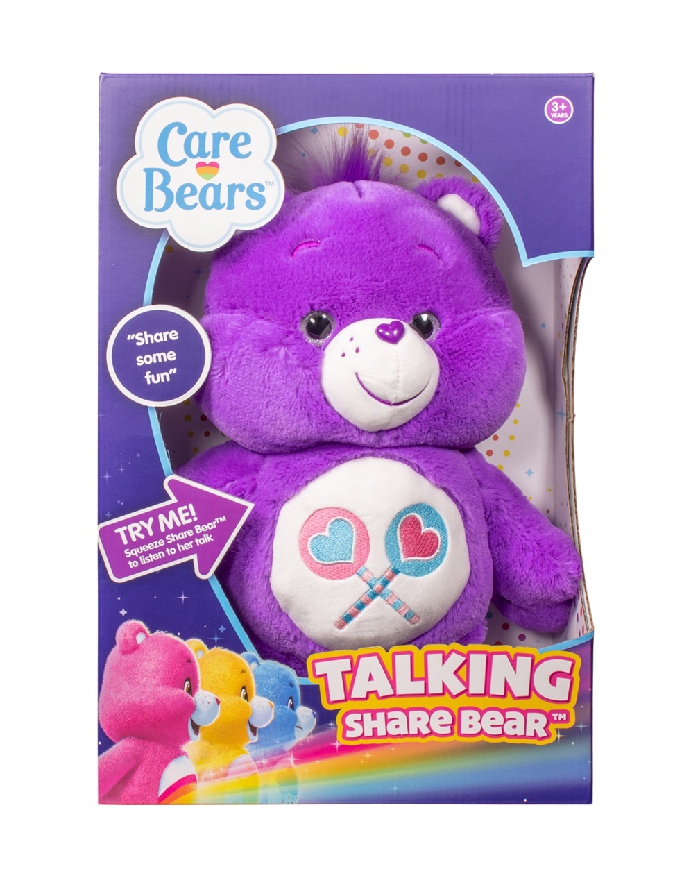 care bears talking plush