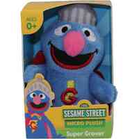 Headstart Sesame Street Super Grover Micro Plush