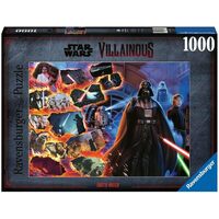 Ravensburger Star Wars Villainous Darth Vader 1000pc Puzzle