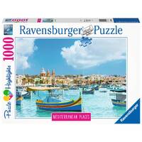 Ravensburger Mediterranean Malta 1000pc Puzzle