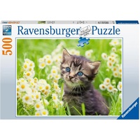 Ravensburger Kitten in the Meadow 500pc Puzzle