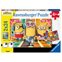 Ravensburger The Minions in Action 2x24pc Puzzle