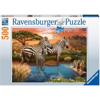 ravensburger Zebras at Waterhole 500pc Puzzle