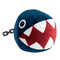 TOMY Club Mocchi Mocchi Super Mario Chain Chomp Mega 15-Inch Plush