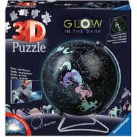 Ravensburger Glow In The Dark Starglobe 180pc 3D Puzzle