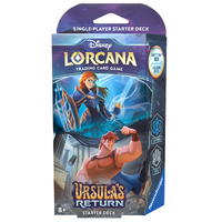 Ravensburger Disney Lorcana TCG Set-4 Ursula's Return Starter Deck Sapphire & Steel