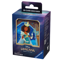 Ravensburger Disney Lorcana TCG Set-5 Shimmering Skies Tiana Deck Box