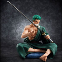 MegaHouse One Piece Portrait of Pirates S.O.C Roronoa Zoro Figure