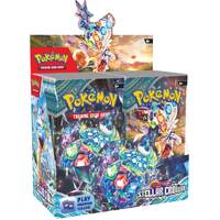 Pokemon TCG Scarlet & Violet 7 Steller Crown Booster Box. 36 Booster Packs!