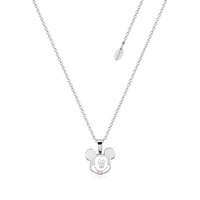 Couture Kingdom Disney Mickey Mouse Head Enamel Necklace