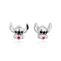 Couture Kingdom Disney Lilo and Stitch Heart Stud WGP Earrings