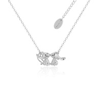 Couture Kingdom Disney Lilo and Stitch Angel Kissing WGP Necklace