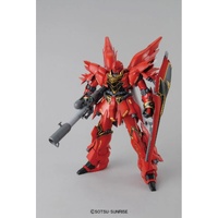 Bandai Mobile Suit Gundam Unicorn Sinanju Anime Color Version Master Grade 1:100 Scale Model Kit