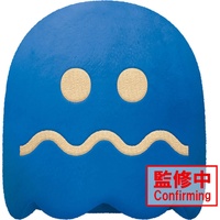 Banpresto Pac-Man Turn To Blue Ghost Big Plush