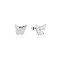 Couture Kingdom Sanrio Kuromi Precious Metal WGP Stud Earrings