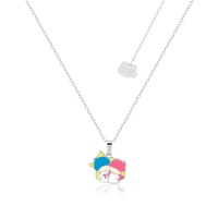 Couture Kingdom Sanrio Twin Stars Enamel Necklace