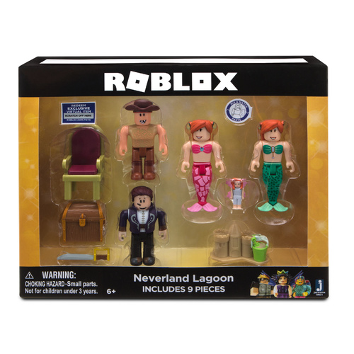 Roblox Celebrity Neverland Lagoon Multipack Action Figures - 