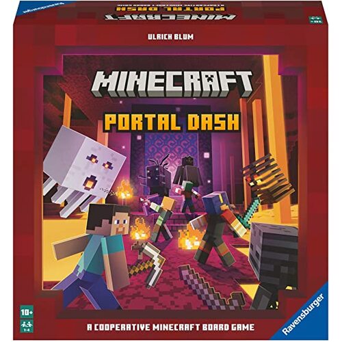 Ravensburger Minecraft Portal Dash Board Game