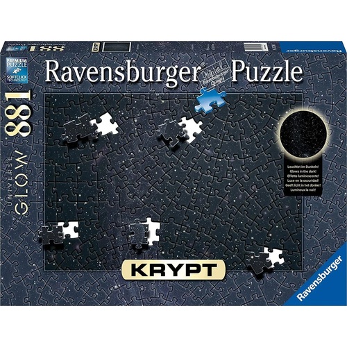 Ravensburger Krypt Unverse Glow Spiral 881pc Puzzle