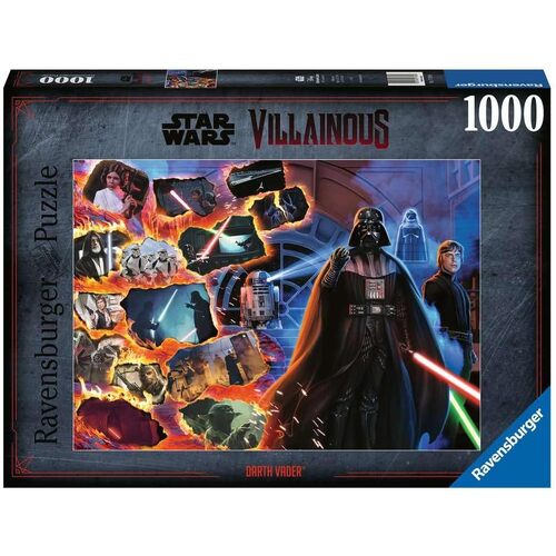 Ravensburger Star Wars Villainous Darth Vader 1000pc Puzzle