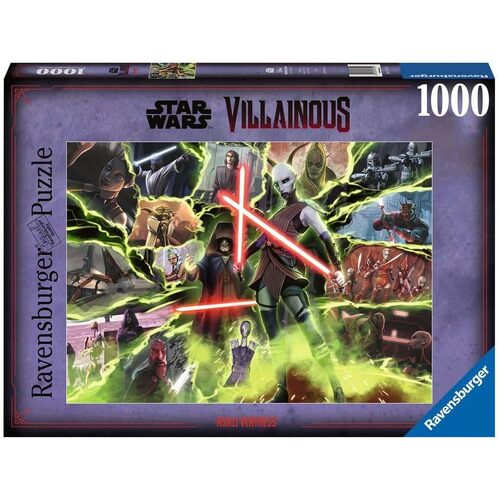 Ravensburger Star Wars Villainous Asajj Ventress 1000pc Puzzle