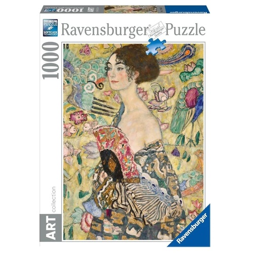 Ravensburger Klimt Lady with a Fan 1000pc Puzzle