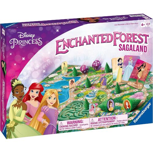 Ravensburger Disney Princess Enchanted Forest Sagaland Board Game