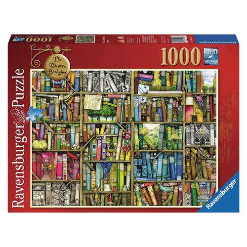 Ravensburger The Bizarre Bookshop 1000pc Puzzle