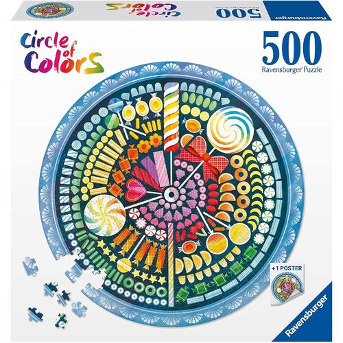 Ravensburger Circle of Colors Candy 500pc Puzzle