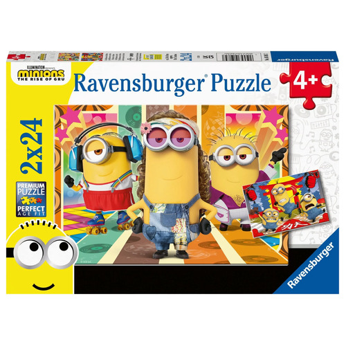 Ravensburger The Minions in Action 2x24pc Puzzle