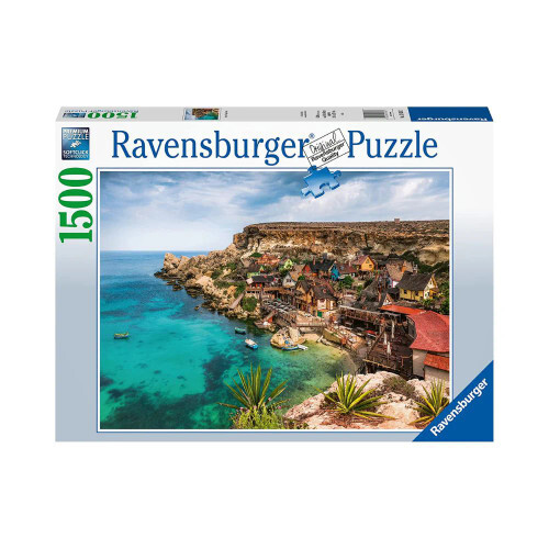 Ravensburger Popeye Village Malta 1500pc Puzzle