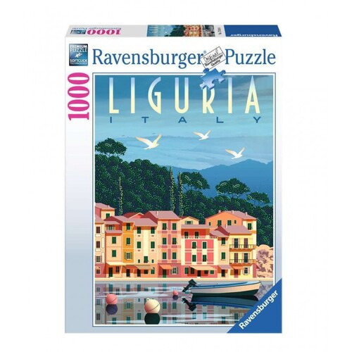 Ravensburger Postcards from Liguria, Italy 1000pc Puzzle