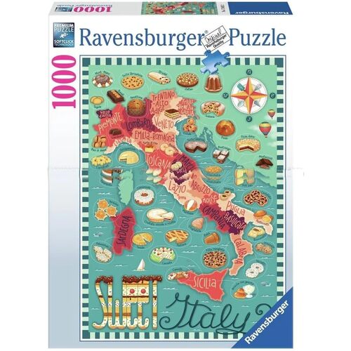 Ravensburger Dessert Tour of Italy 1000pc Puzzle