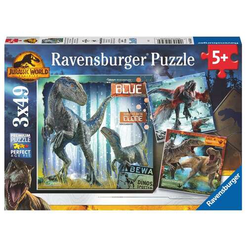 Ravensburger Jurassic World Dominion 3x49 Puzzle