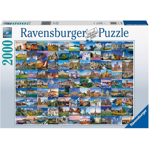 Ravensburger 99 Places in Europe 2000pc Puzzle