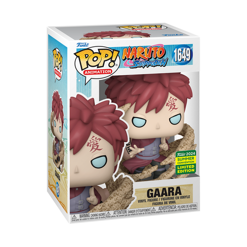 SDCC 2024 Funko Pop! Vinyl Naruto Shippuden Gaara. Exclusive