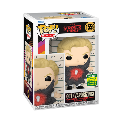 SDCC 2024 Funko Pop! Vinyl Stranger Things 001 Vaporizing. Exclusive