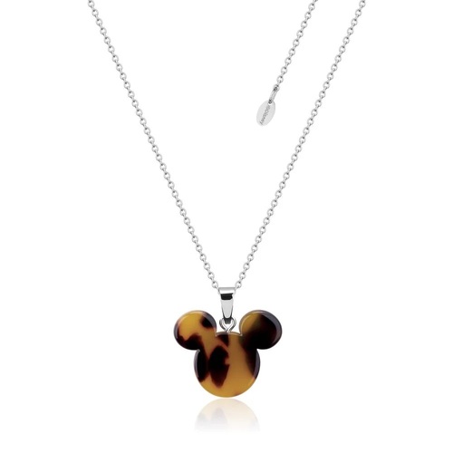 Couture Kingdom Disney Mickey Mouse Tortoise Shell Acetate Necklace