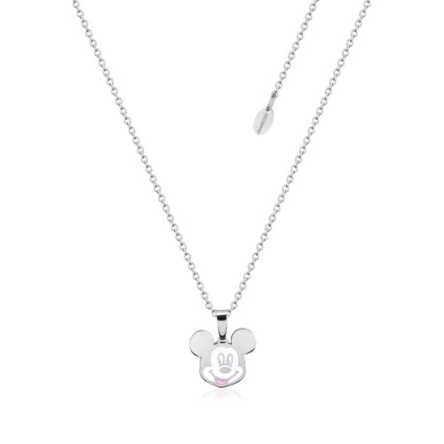 Couture Kingdom Disney Mickey Mouse Head Enamel Necklace