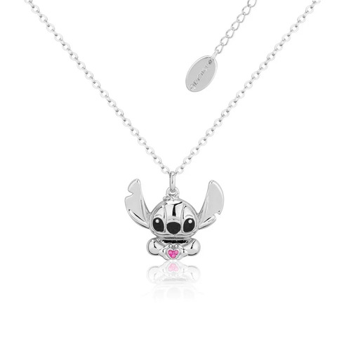 Couture Kingdom Disney Lilo and Stitch Crystal Heart WGP Necklace