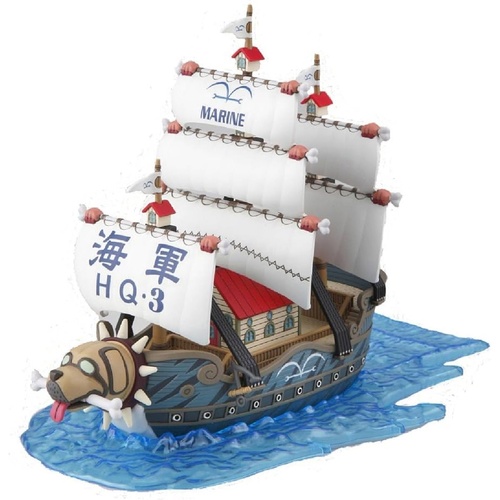 Bandai One Piece Garp's Marine Ship Grand Ship Collection Model Kit