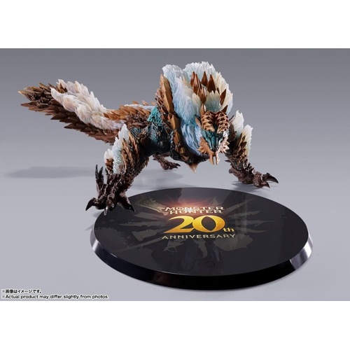 Bandai Tamashii Nations S.H. MonsterArts Monster Hunter 20th Anniversary Edition Zinogre Action Figure