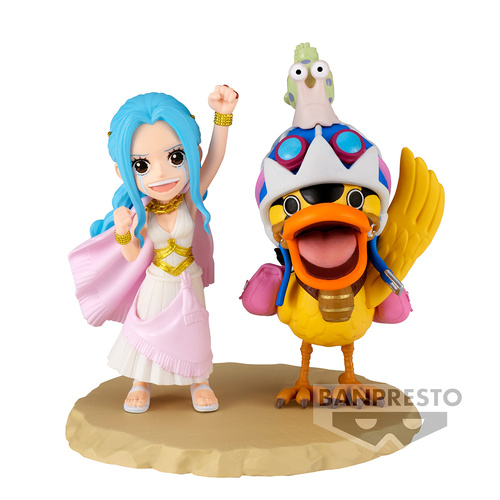 Banpresto World Collectable Figure One Piece Log Stories Nefeltari Vivi & Karoo Figure