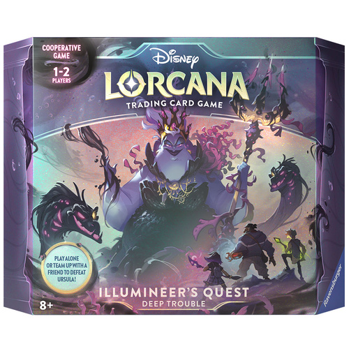 Ravensburger Disney Lorcana TCG S4 Illumineer's Quest Deep Trouble