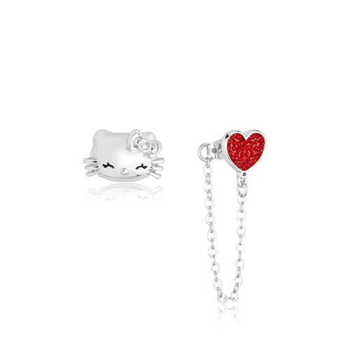 Couture Kingdom Sanrio Hello Kitty Mix-Match WGP Crystal Stud Earrings