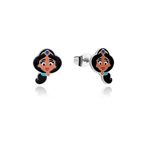 Couture Kingdom Disney 100 Aladdin Princess Jasmine Enamel Stud Earrings