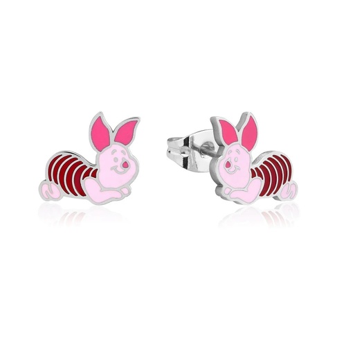 Couture Kingdom Disney Winnie the Pooh Piglet Enamel Stud Earrings