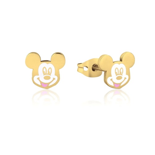 Couture Kingdom Disney Mickey Mouse YGP Enamel Stud Earrings