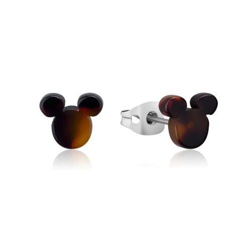 Couture Kingdom Disney Mickey Mouse Tortoise Shell Stud Earrings