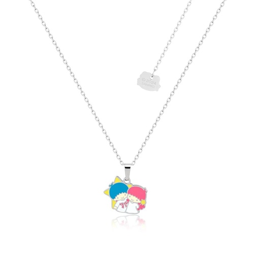 Couture Kingdom Sanrio Twin Stars Enamel Necklace